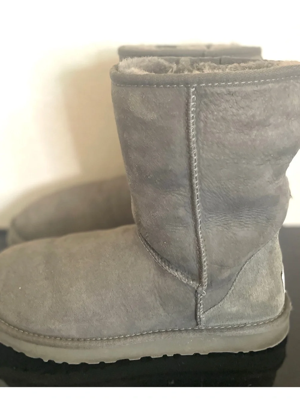 UGG Women's Classic Short Boots - Gray - US Size 9